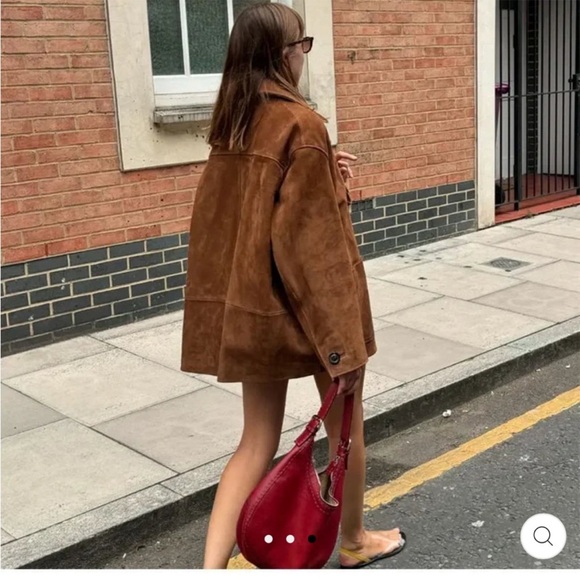 Vintage Women's Savannah Suede Jacket or Overcoat Button Down